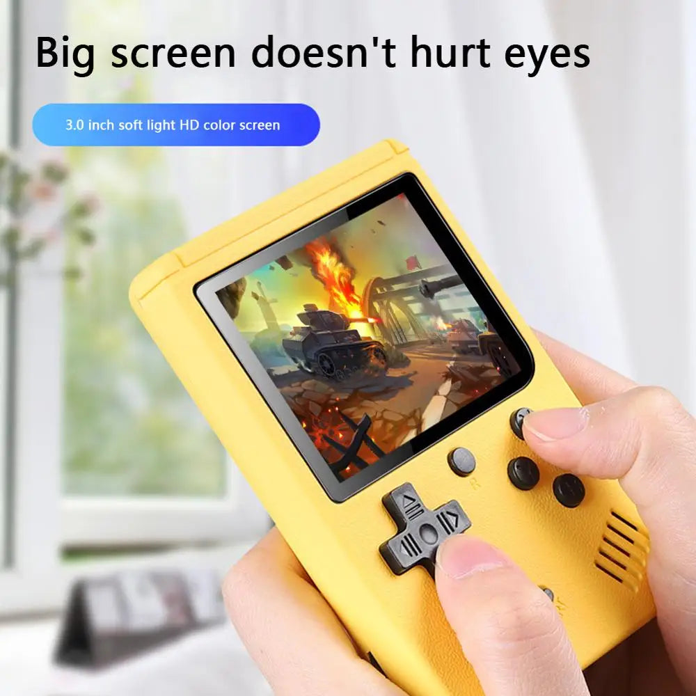Consola de Videojuegos Retro Portátil 8-Bit, Pantalla 3.0"