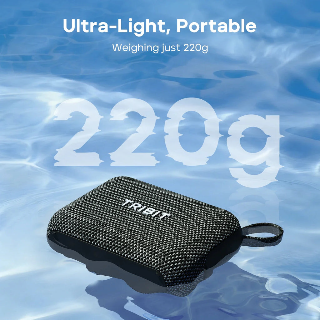 Parlante Bluetooth Tribit PocketGo Resistente al Agua IP68