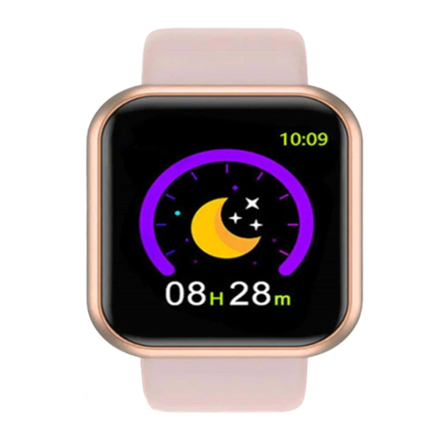 Men's Smartwatch Women's Sport Monitor Fitness Smart Watch Music Control Social APP Message Remind Consumer Electronic Watches