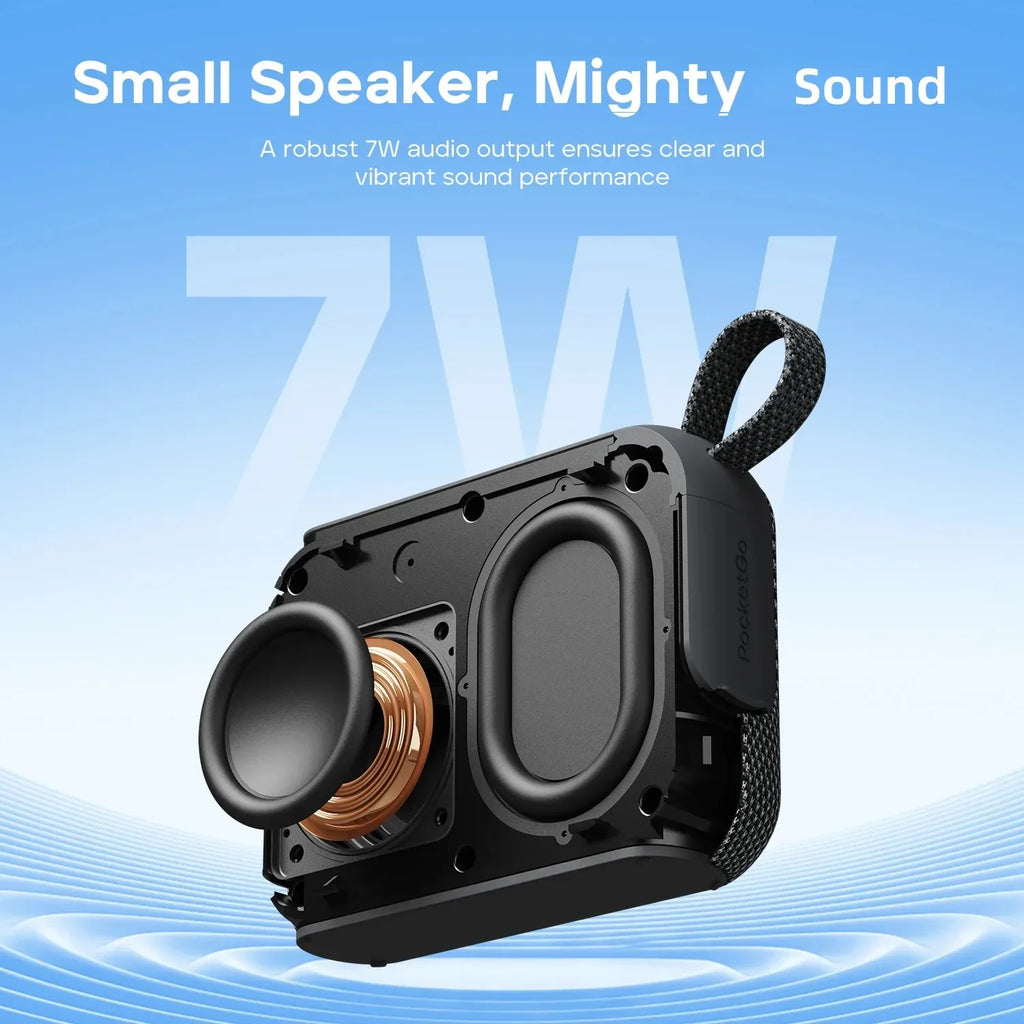 Parlante Bluetooth Tribit PocketGo Resistente al Agua IP68