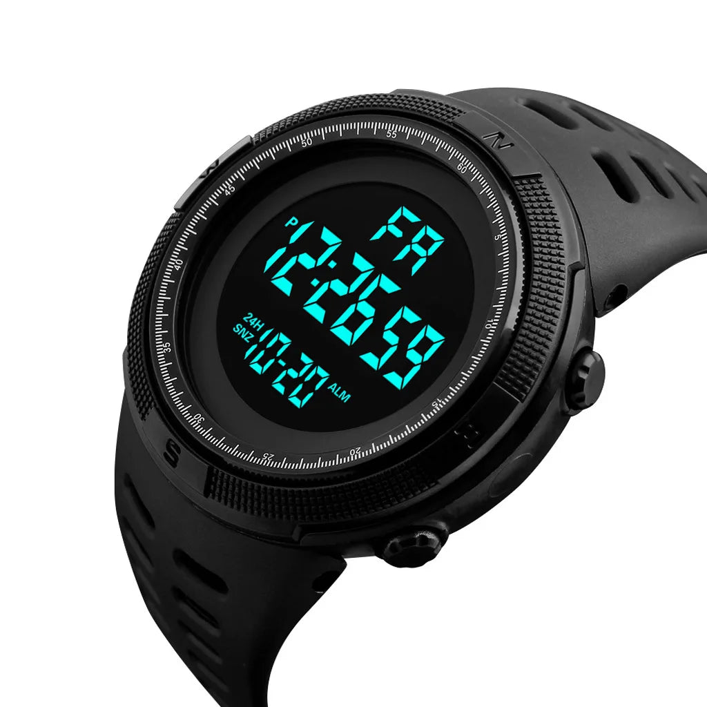 Reloj Digital LED Militar Deportivo Multifunción