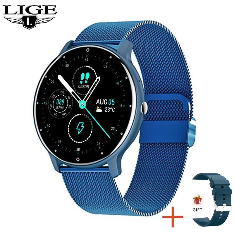 Smartwatch LIGE con Llamadas Bluetooth y Monitor de Salud