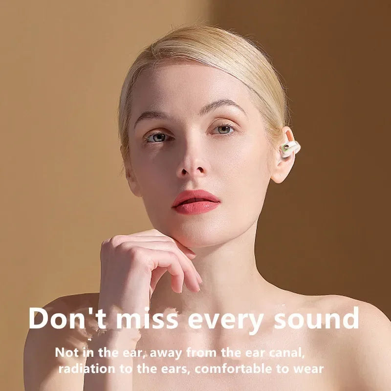 Audífonos Abiertos Tipo Clip Bluetooth (conducción ósea)