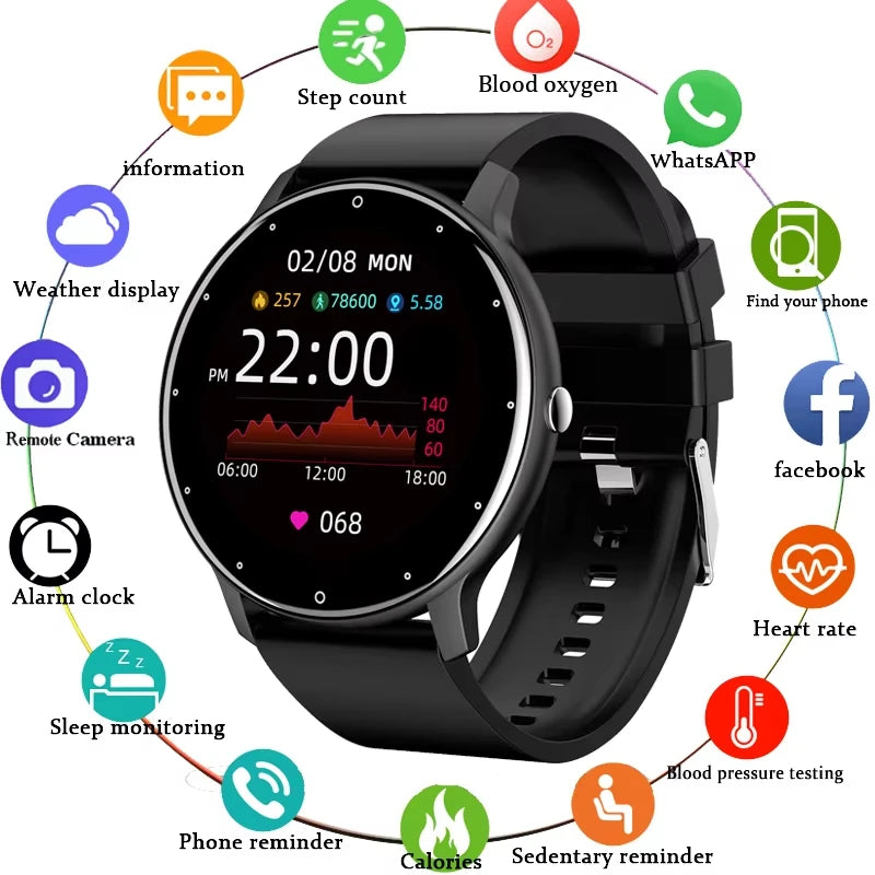 Smartwatch LIGE con Llamadas Bluetooth y Monitor de Salud