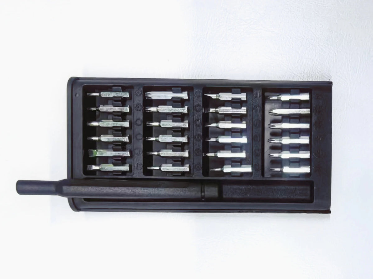 Screwdriver Set, 25 In 1 With 24 Piece Mini Pocket Screwdriver Set, Small Repair Set For Mobile Phone/PC/Came
