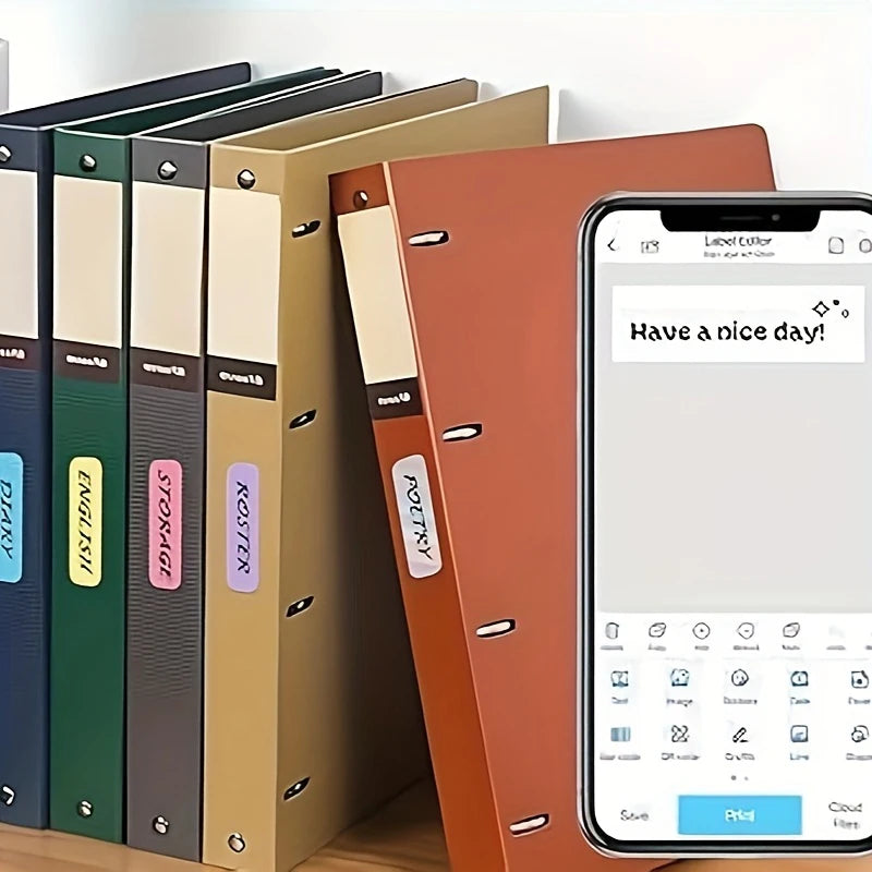 Marklife Thermal Label Printer P50 Protable Bluetooth Wireless Self-Adhesive Printer Tag Price Machine for Office School Kitchen