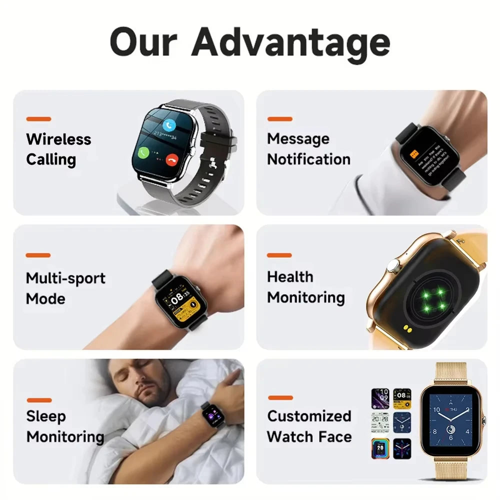 Smartwatch LAXASFIT con Llamadas Bluetooth