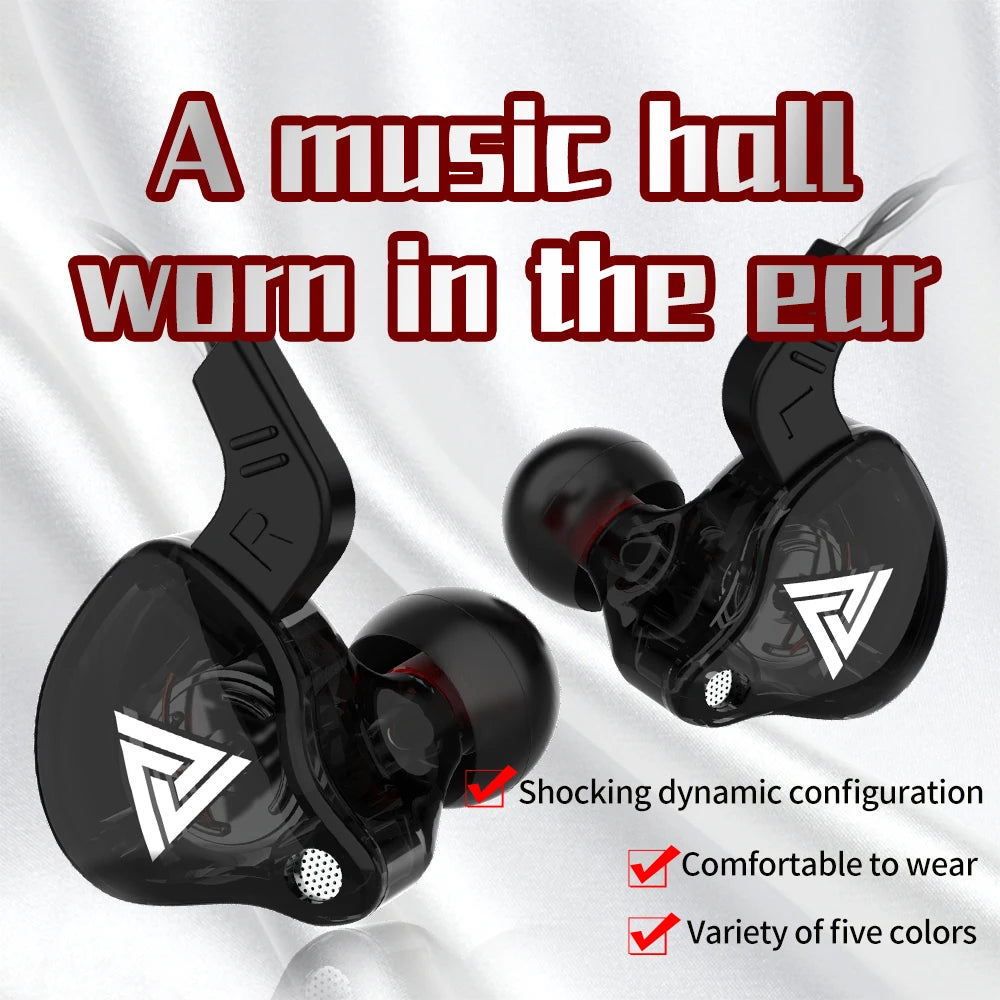 Audífonos QKZ AK6 In-Ear HIFI con Micrófono