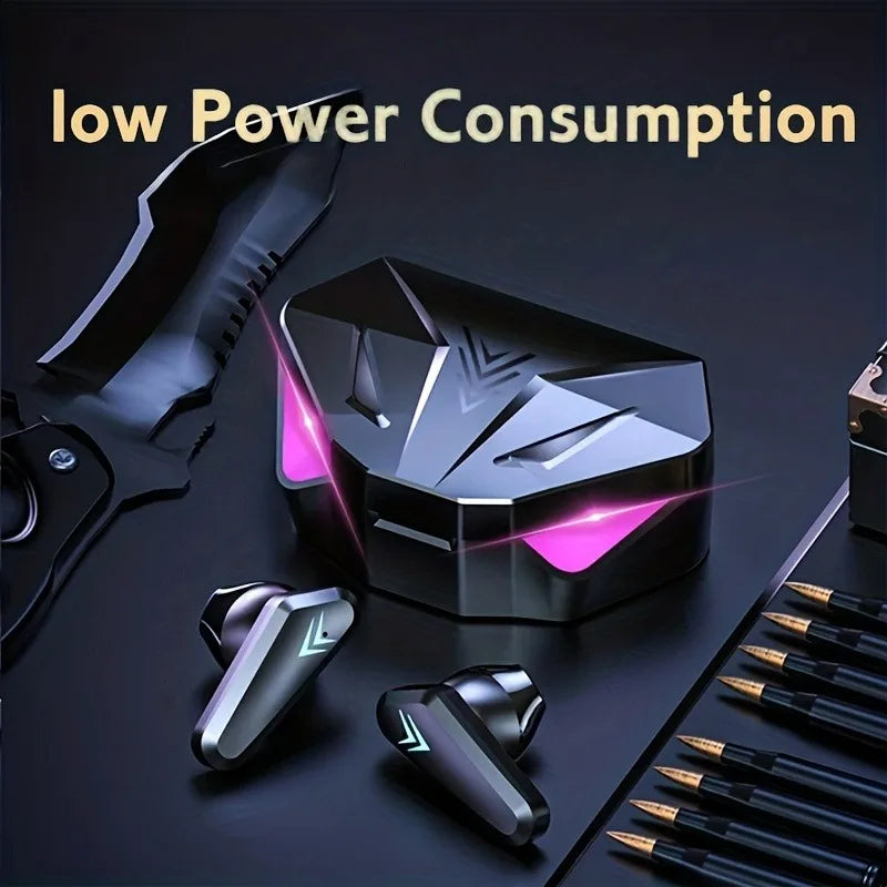 Audífonos Gamer TWS X15 con Pantalla LED