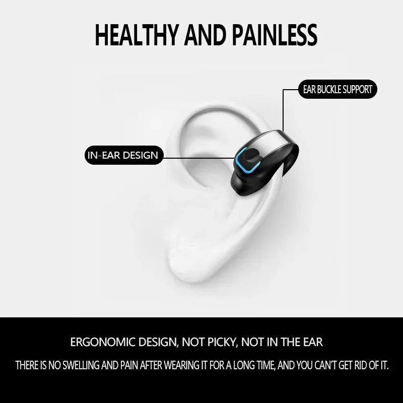 Audífonos Abiertos Tipo Clip Bluetooth (conducción ósea)