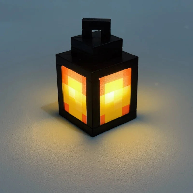 Lámpara LED Pixel Art RGB con Control Remoto, 16 Colores