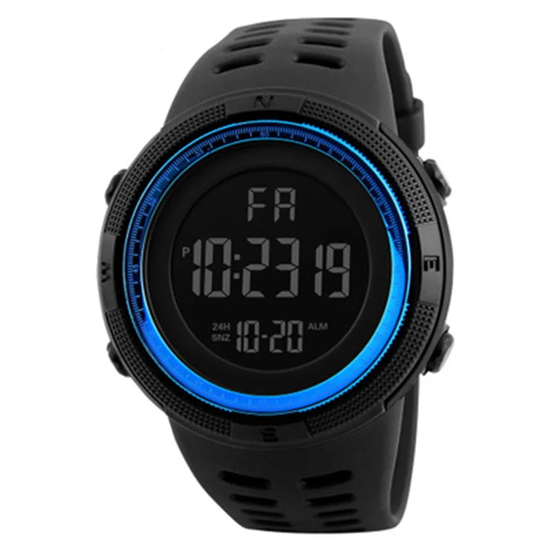 Reloj Digital LED Militar Deportivo Multifunción