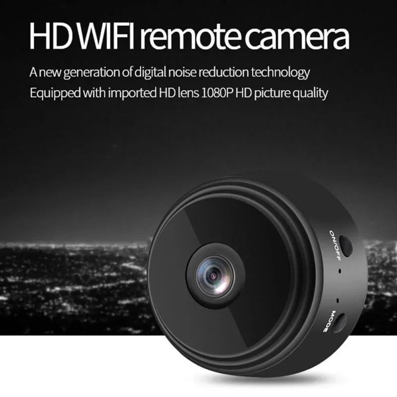 A9 HD WiFi Smart Surveillance Camera Wireless Home Security Monitor Sensor Camcorder with Safety Video Streaming