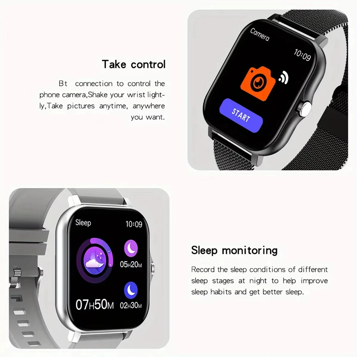 Smartwatch LAXASFIT con Llamadas Bluetooth