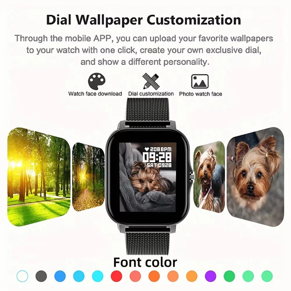 Smartwatch LAXASFIT con Llamadas Bluetooth