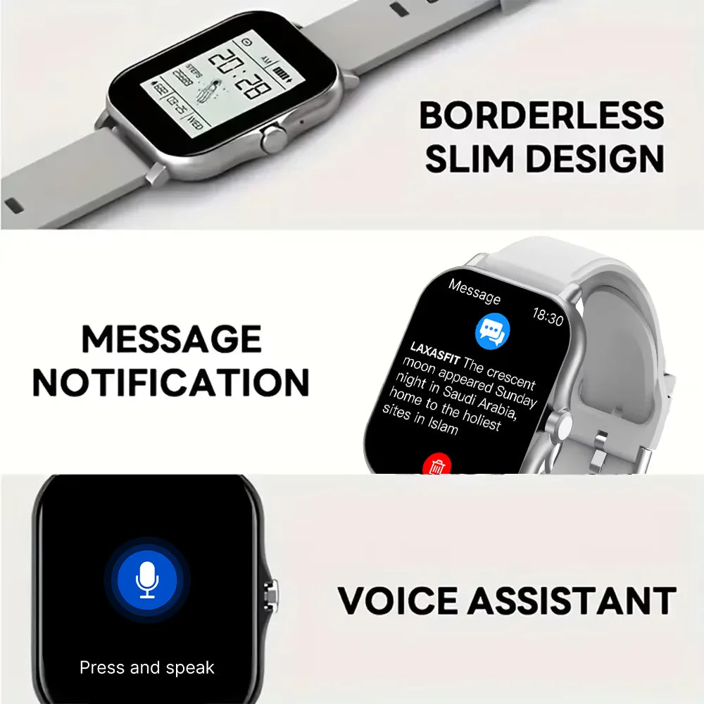 Smartwatch LAXASFIT con Llamadas Bluetooth