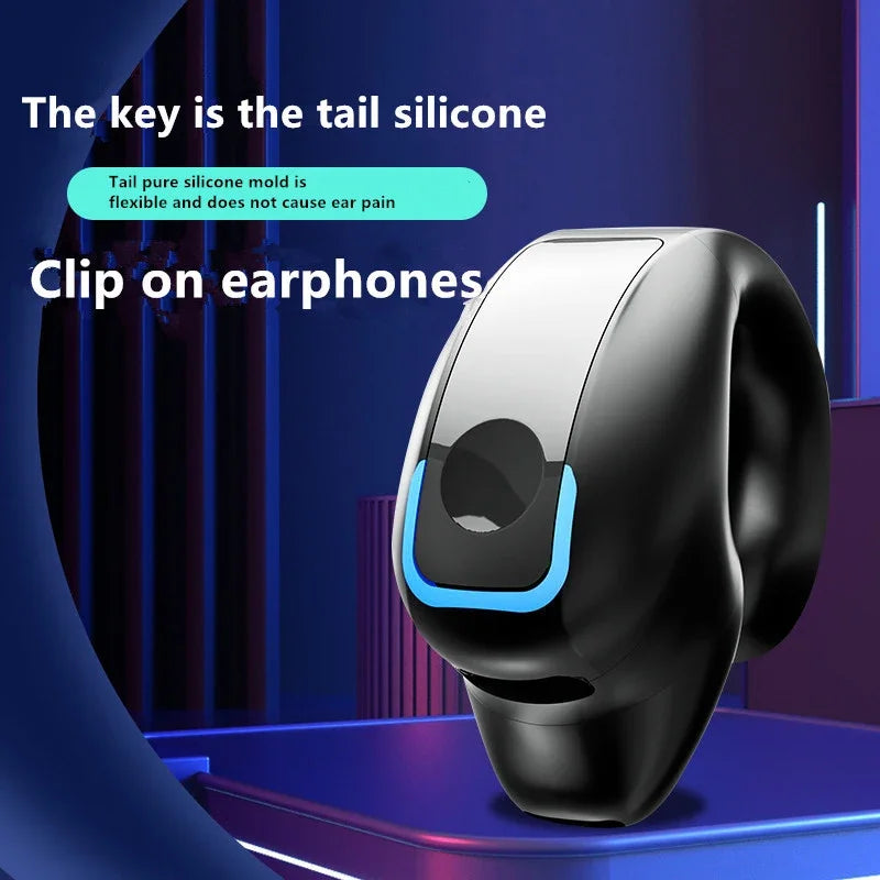Audífonos Abiertos Tipo Clip Bluetooth (conducción ósea)